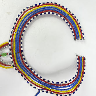 Maasai Beaded Collar Necklace