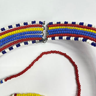Maasai Beaded Collar Necklace