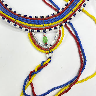 Maasai Beaded Collar Necklace