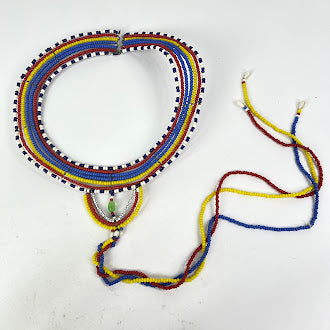 Maasai Beaded Collar Necklace