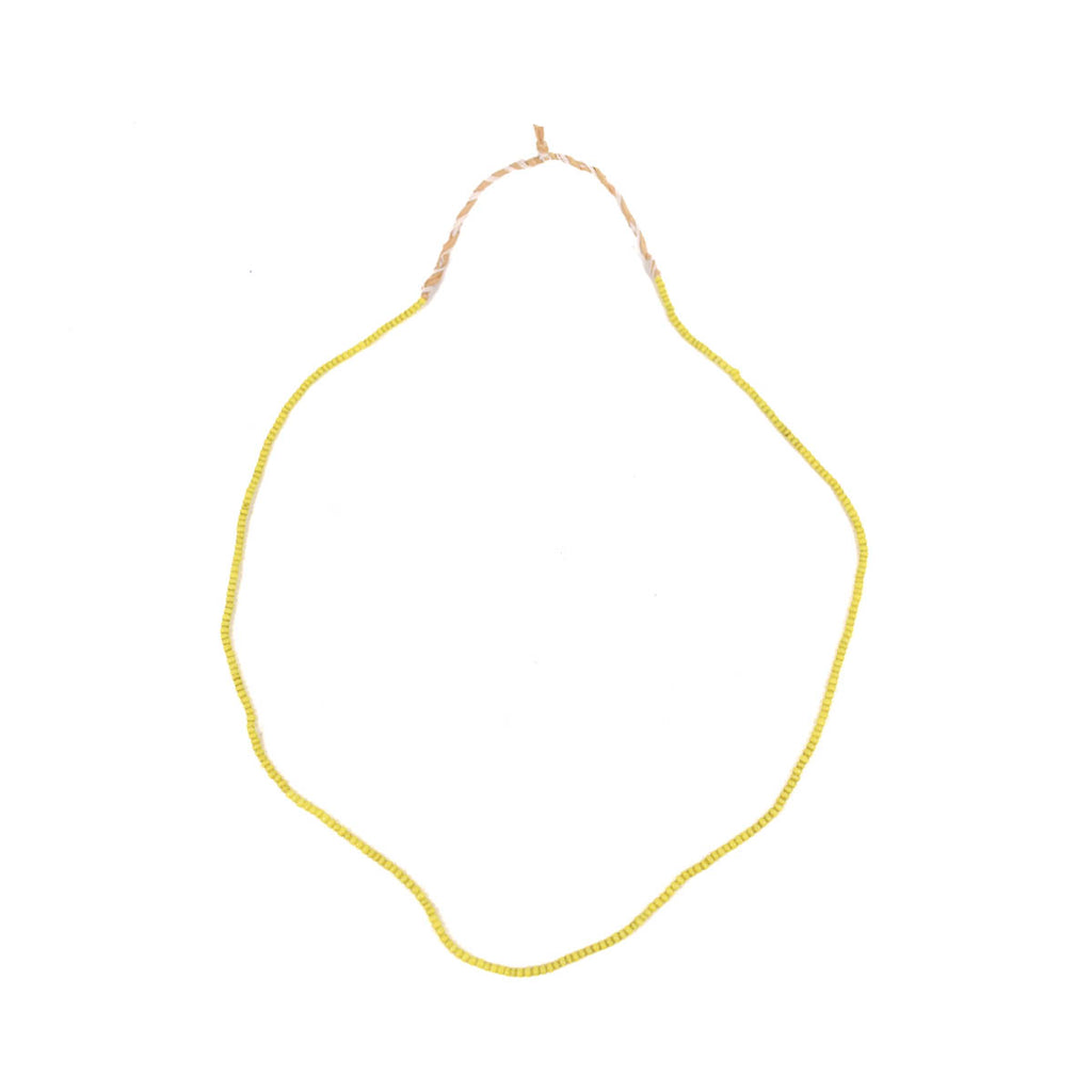 Yellow Seed Bead Strand