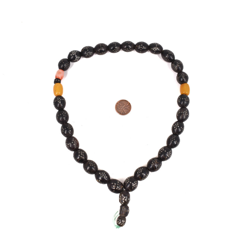 Yemeni Yusr Black Mock Coral Prayer Beads – Africa Direct